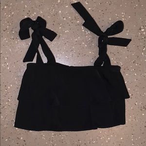 Tie crop top